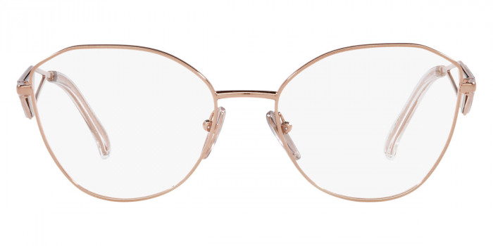 Prada PR 52ZV ZVN1O1 53 Pale Gold Eyeglasses