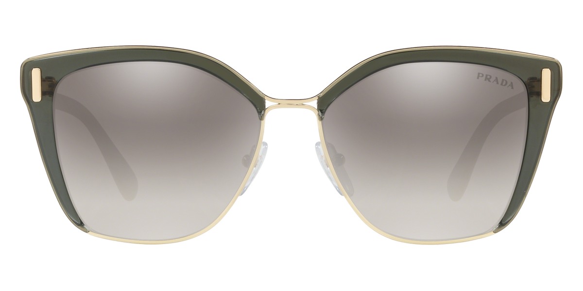 Prada Catwalk PR 56TS MO95O0 57 Transparent Gray Pale Gold