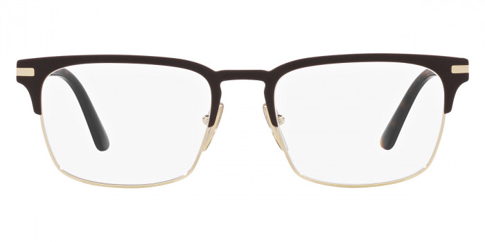 Prada PR 58ZV 01U1O1 55 - Matte Brunished/Pale Gold and Havana