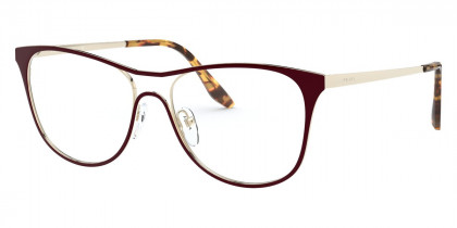 Color: Top Bordeaux/Pale Gold (5521O1) - Prada PR59XV5521O153