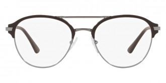 Prada™ PR 61WV 02Q1O1 53 - Matte Brown/Gunmetal
