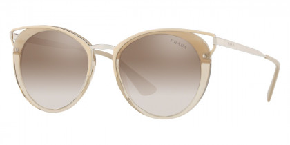Color: Striped Beige (LKA4O0) - Prada PR66TSFLKA4O054
