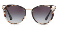Spotted Opaline Brown / Gray Gradient