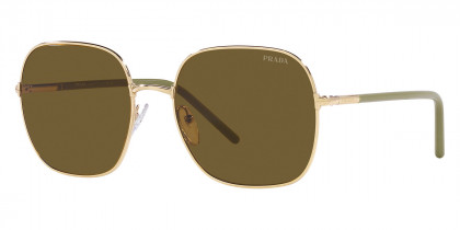 Color: Pale Gold and Sage (ZVN01T) - Prada PR67XSZVN01T55