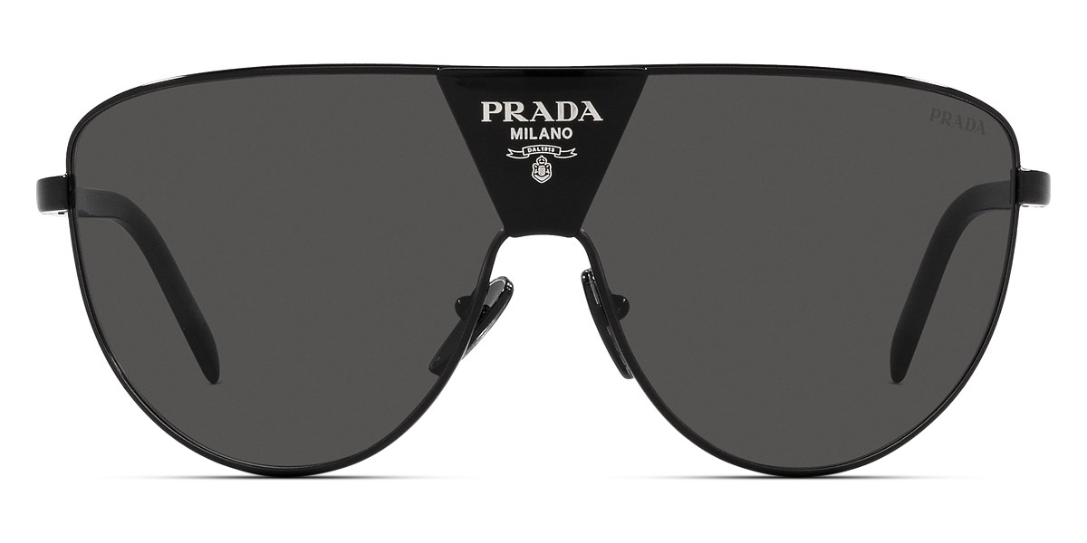 代引き人気 69ZS PR Prada 1AB5S0 Sunglasses Black 137 小物