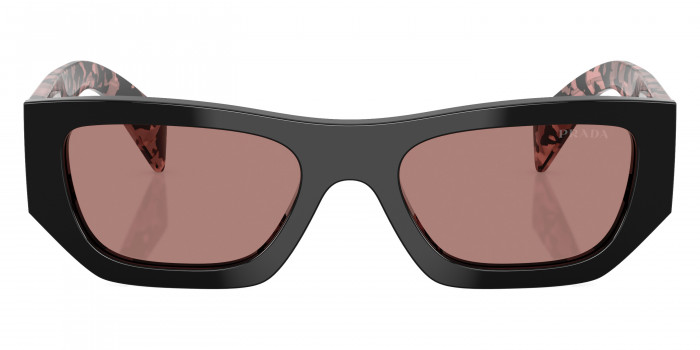 Prada PR A01S 13P60B 53 - Black/Pink Tortoise