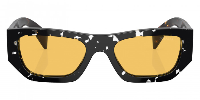 Prada PR A01S 15O10C 53 - Havana Black Transparent/Havana Black/Yellow