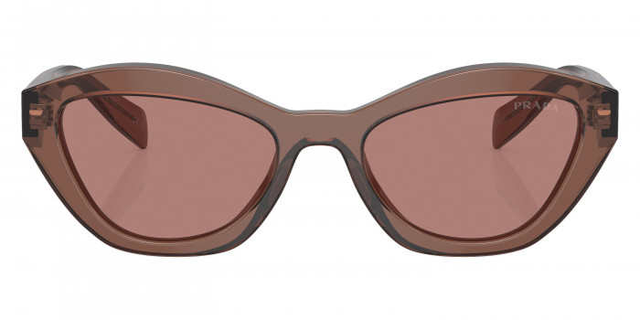 Prada PR A02S 17O60B 52 - Brown Transparent/Brown