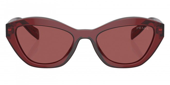 Prada PR A02S 18O80B 52 - Red Transparent/Red