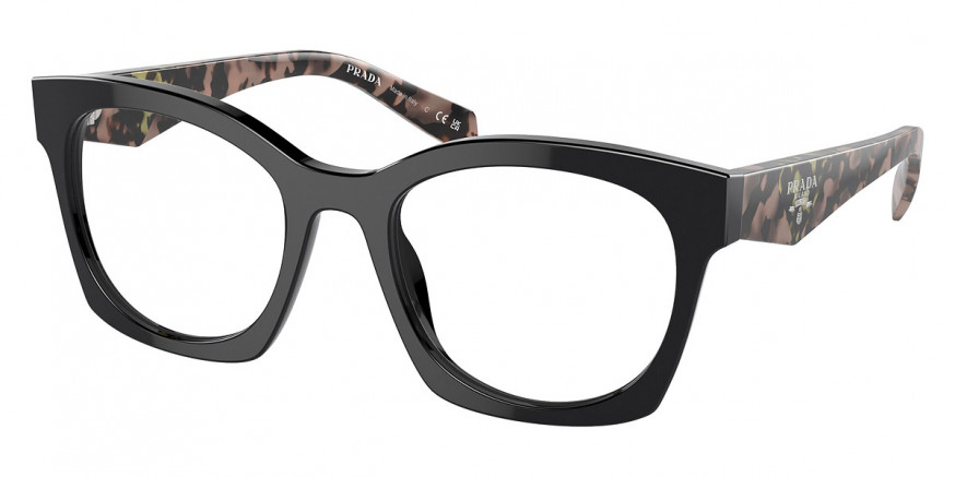 Prada™ PR A05V 13P1O1 52 - Black/Havana Rose