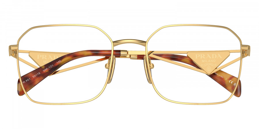Color: Gold (5AK1O1) - Prada PRA51V5AK1O155