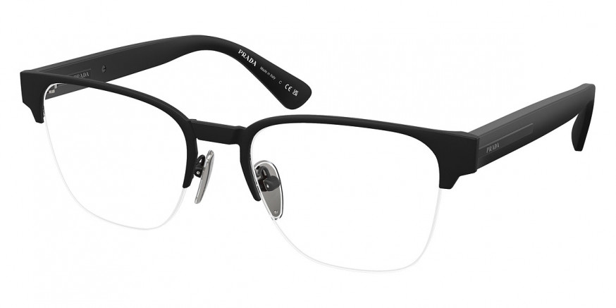 Prada™ PR A52V 1BO1O1 52 - Matte Black