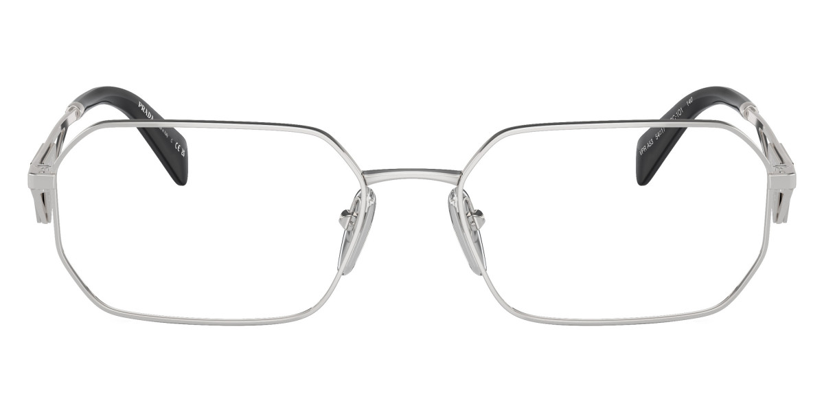 PRADA プラダ メガネフレーム PR A53V 1BC-1O1 シルバー 楽天市場】【PRADA】 プラダ メガネフレーム PR A53V 1BC-1O1