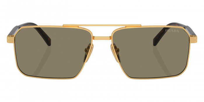 Prada PR A57S 5AK90F 58 - Gold/Radica Tortoise