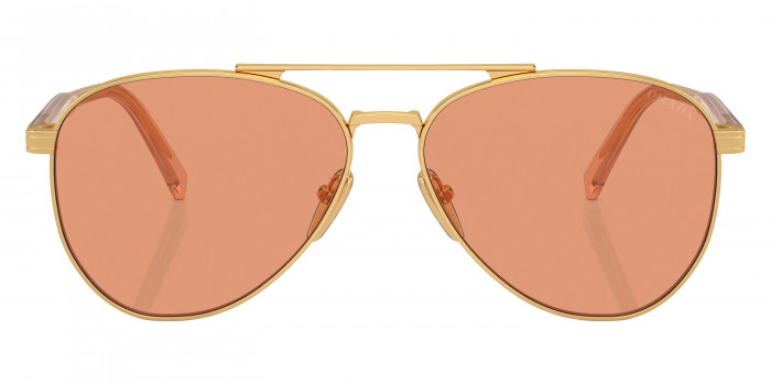 Prada PR A58S 5AK07V 58 - Gold/Transparent Peach