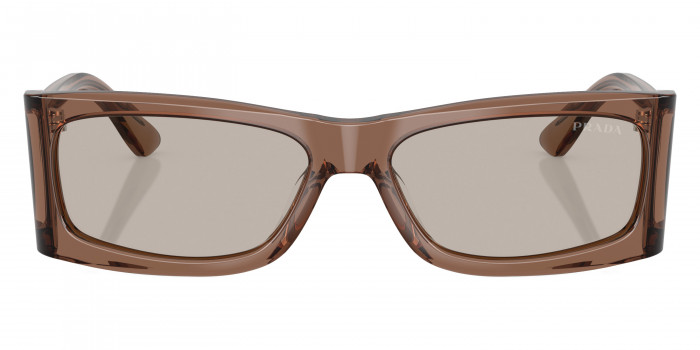 Prada Runway PR B03S 16W5J2 56 - Transparent Brown/Transparent Mud