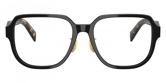 Prada PR B07VD 3891O1 56 - Black/Medium Tortoise