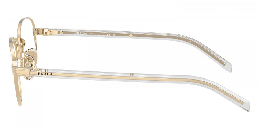 Color: Pale Gold/Transparent Gray (ZVN1O1) - Prada PRB53VZVN1O149