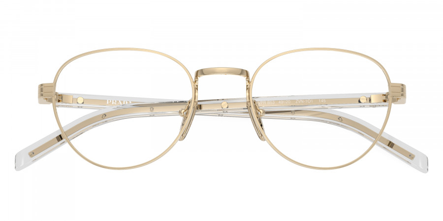 Color: Pale Gold/Transparent Gray (ZVN1O1) - Prada PRB53VZVN1O149