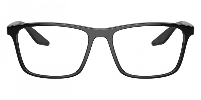 Prada Linea Rossa PS 01QV 1AB1O1 56 - Black/Red Rubber