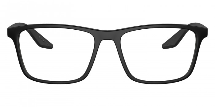 Prada Linea Rossa PS 01QV DG01O1 56 - Black Rubber/Matte Black