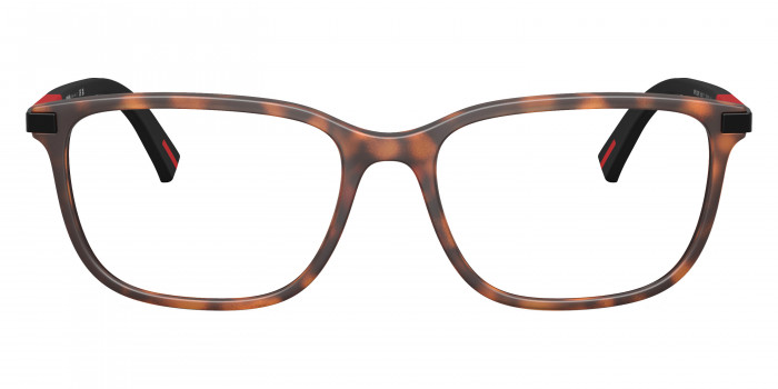 Prada Linea Rossa PS 02RV 17X1O1 54 - Dark Tortoise Rubber/Red Black Rubber