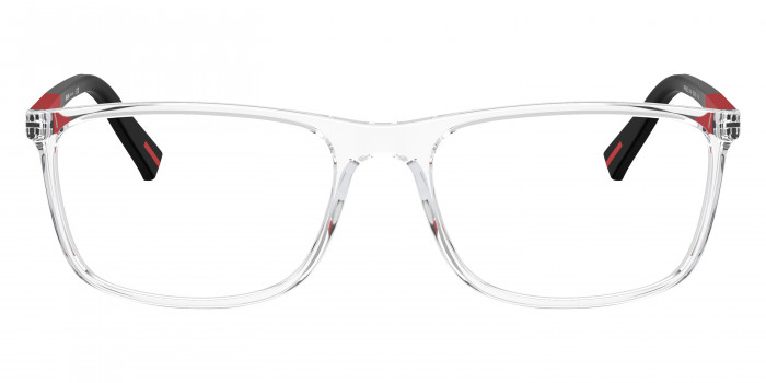 Prada Linea Rossa PS 03QV 2AZ1O1 55 - Crystal/Black Rubbered