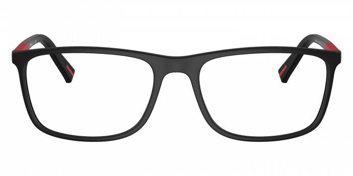 Prada Linea Rossa PS 03QV DG01O1 55 - Black Rubbered