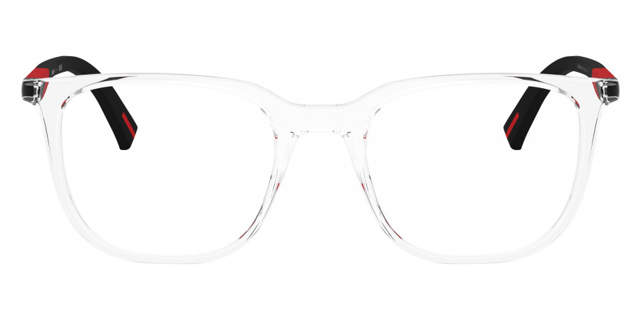 Prada Linea Rossa PS 04RV 2AZ1O1 48 - Transparent/Black Rubber