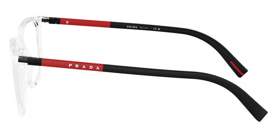 Color: Transparent/Black Rubber (2AZ1O1) - Prada Linea Rossa PS04RV2AZ1O148