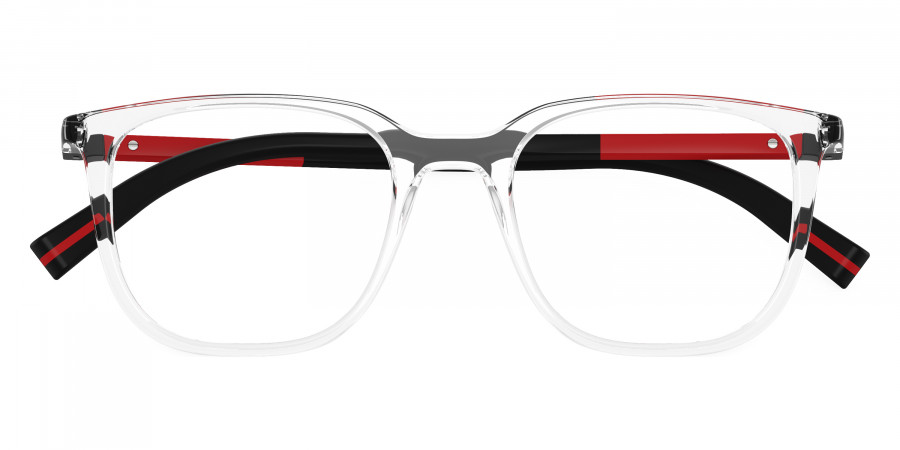 Color: Transparent/Black Rubber (2AZ1O1) - Prada Linea Rossa PS04RV2AZ1O148