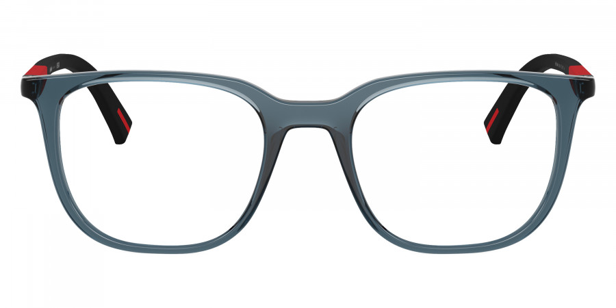 Prada Linea Rossa PS 04RV CZH1O1 50 - Transparent Blue/Black Rubber