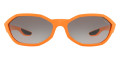 Matte Fluorescent Orange / Gray Gradient