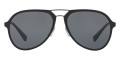 Black Rubber / Polarized Gray