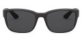 Black Demishiny / Dark Gray