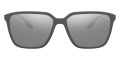 Gray Rubber / Polarized Dark Gray Mirrored Silver