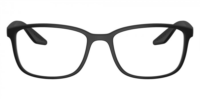 Prada Linea Rossa PS 07RV 1BO1O1 55 - Matte Black/Black Rubber