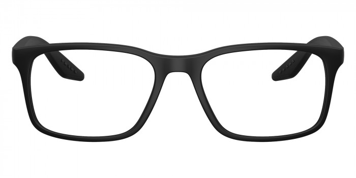 Prada Linea Rossa PS 08RV 1BO1O1 52 - Matte Black/Black Rubber