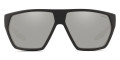 Black Rubber / Light Gray Mirrored Silver