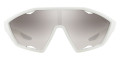 White Rubber / Gradient Gray Mirrored Silver