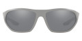 Matte Gray / Gray / Light Gray Mirrored Black