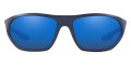 Matte Blue / Blue / Blue Mirrored Blue