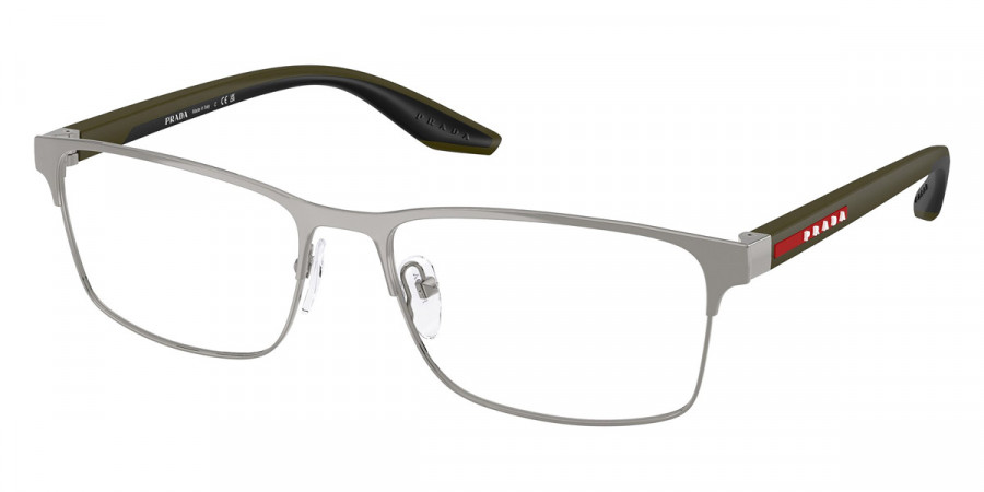 Color: Gunmetal/Matte Green (5AV1O1) - Prada Linea Rossa PS50PV5AV1O157