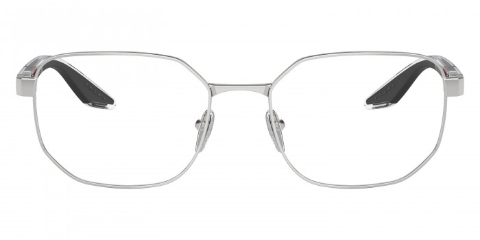 Prada Linea Rossa PS 50QV 1BC1O1 55 - Silver/Transparent/Black