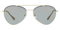 Pale Gold / Black / Azure Flash Gold