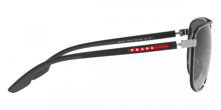Color: Gunmetal (5AV06G) - Prada Linea Rossa PS50YS5AV06G62