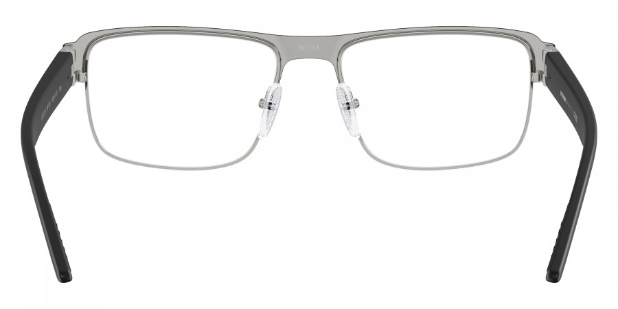 Color: Matte Black/Silver/Matte Black (1BO1O1) - Prada Linea Rossa PS51RV1BO1O156
