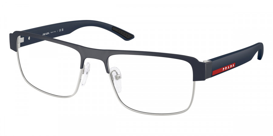 Color: Blue Baltic Rubber/Silver/Baltic Rubber (TFY1O1) - Prada Linea Rossa PS51RVTFY1O156