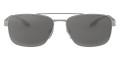 Silver Rubber / Light Gray Mirrored Silver
