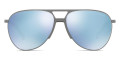 Gray / Green Mirrored Silver